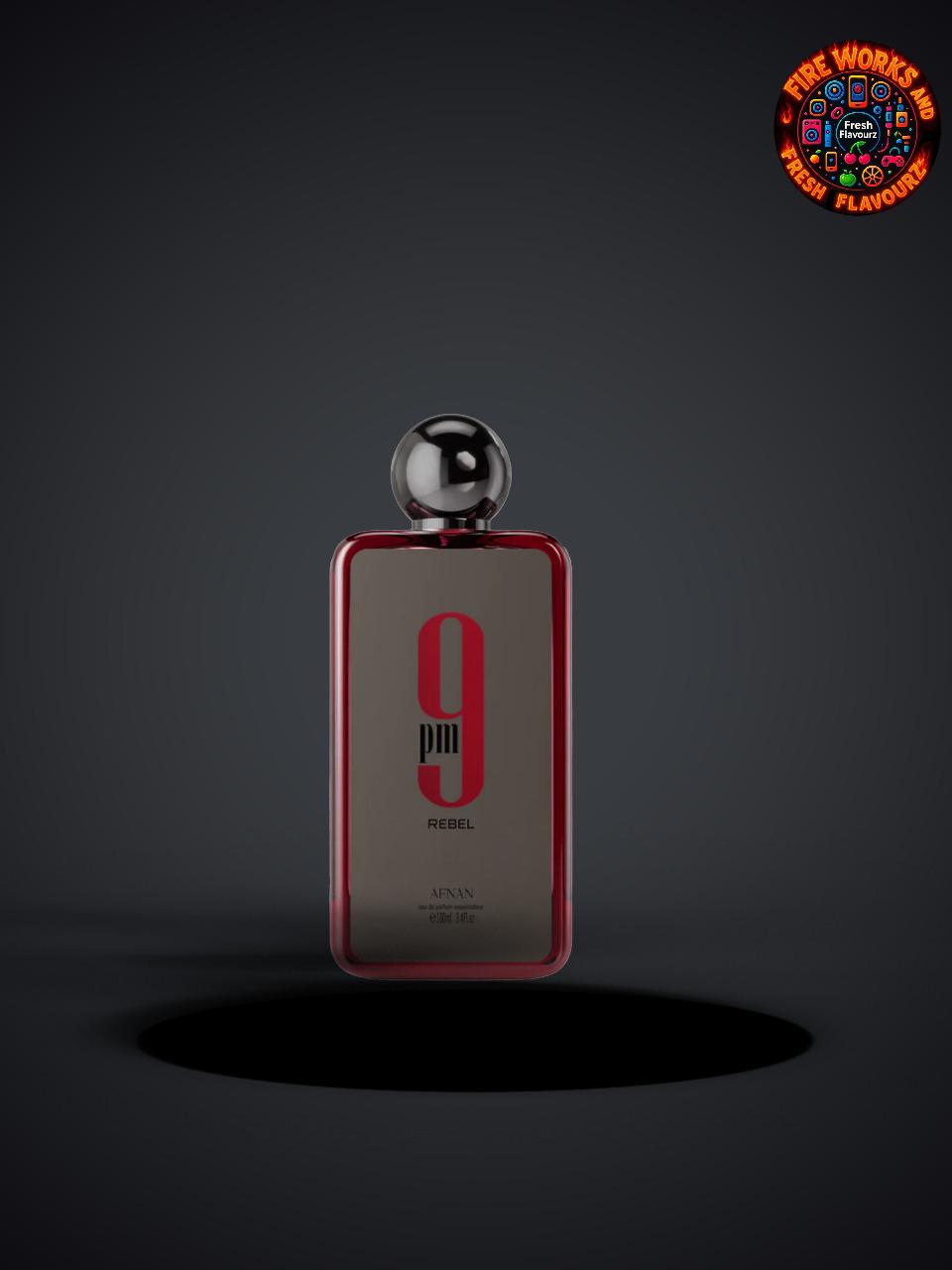 9 PM Rebel by Afnan 100 ml 3.4 fl.oz Eau De Parfum Natural Spray Unisex