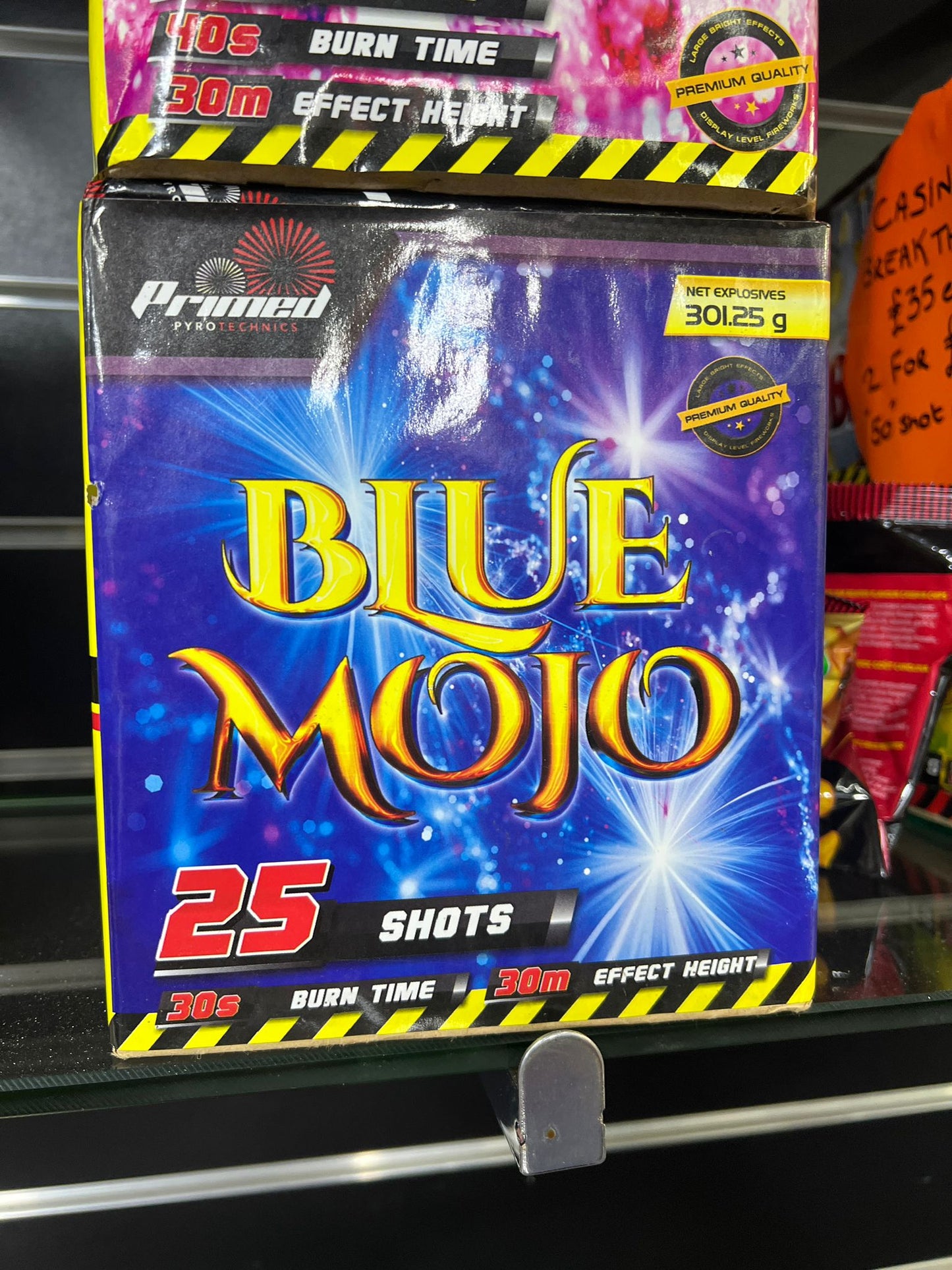 Pink Mojo 25 Shots VendorPrimed Fireworks