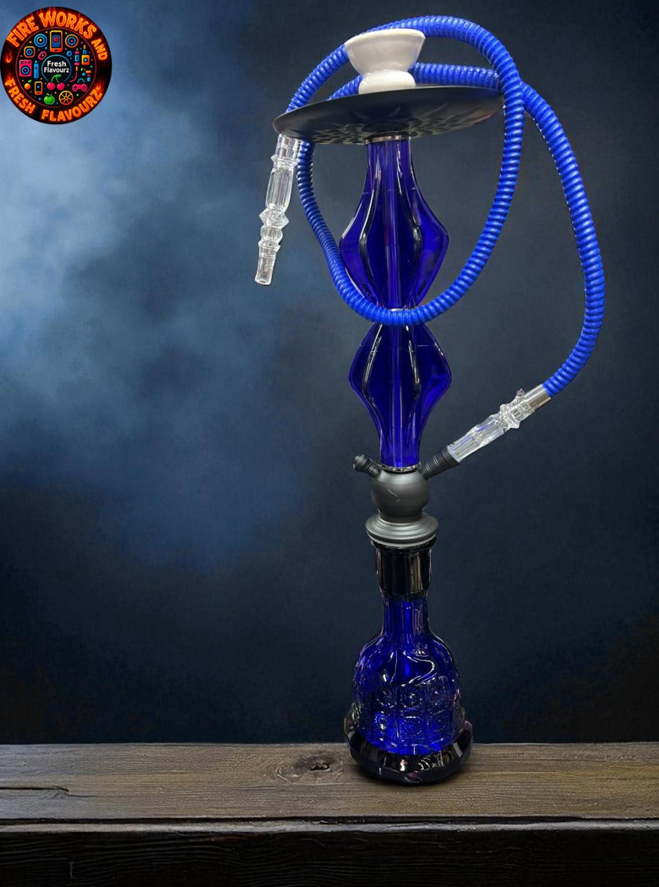 Blue Shisha Pipe