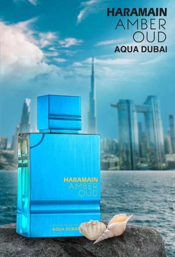 Al Haramain Unisex Amber Oud Aqua Dubai Extrait de Parfum Spray 2.5 oz