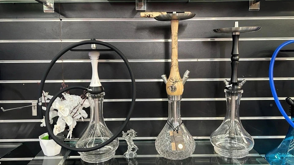 Special Wooden Body Shisha Large Wookah Natural Elegance Hookah