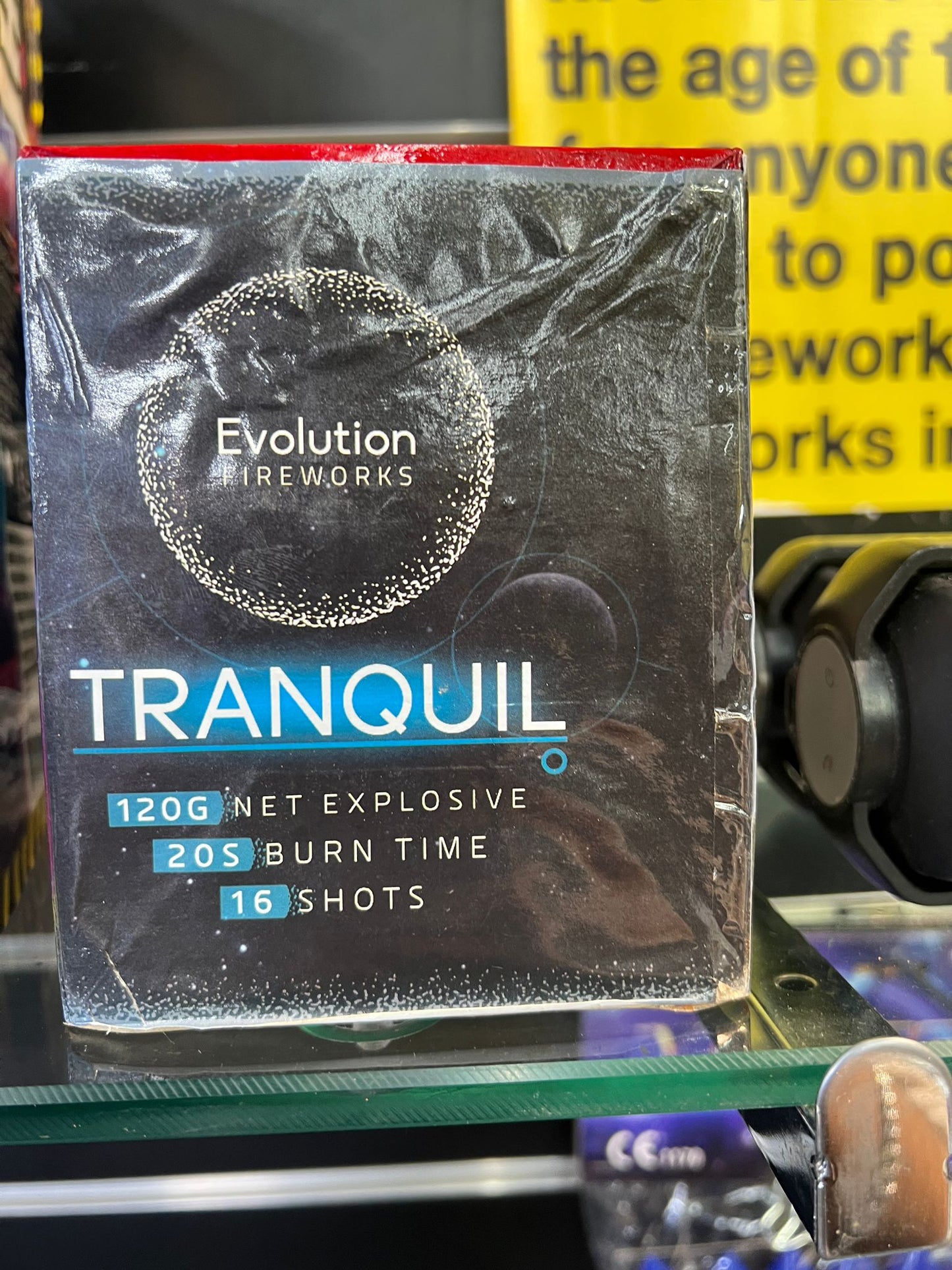 Tranquil 16 Shot Cake by Evolution Fireworks