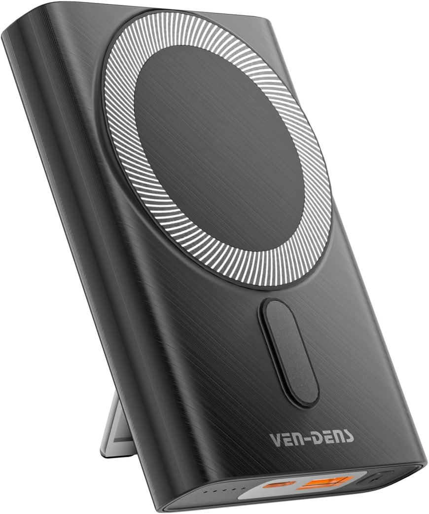 Power Bank 10000mAh 15w wireless powerbank with stand