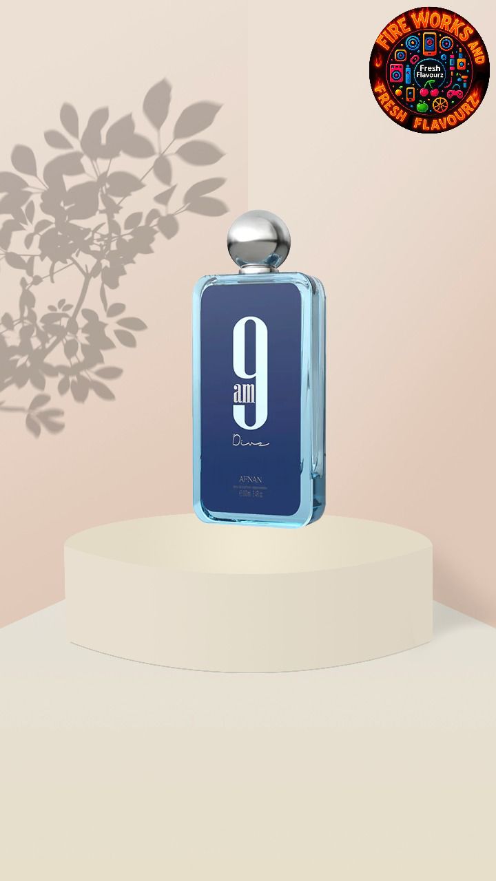 9 PM Rebel by Afnan 100 ml 3.4 fl.oz Eau De Parfum Natural Spray Unisex