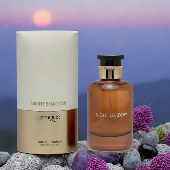Perfume ZIMAYA NIGHT SHADOW EDP UNISEX 100ML Luxurious Benzoin, Geranium, & Oud