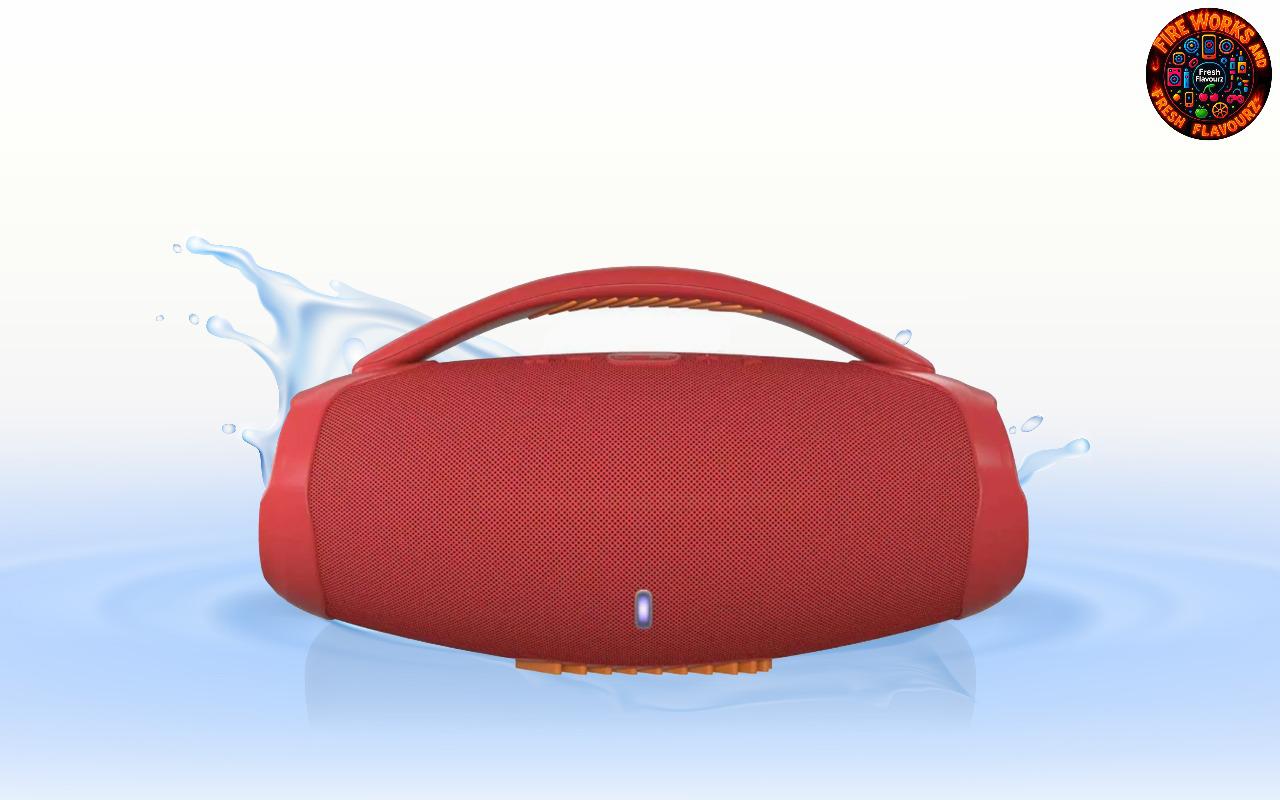 Portable Waterproof 100W Bluetooth Speaker - RGB Lights, Wireless Subwoofer