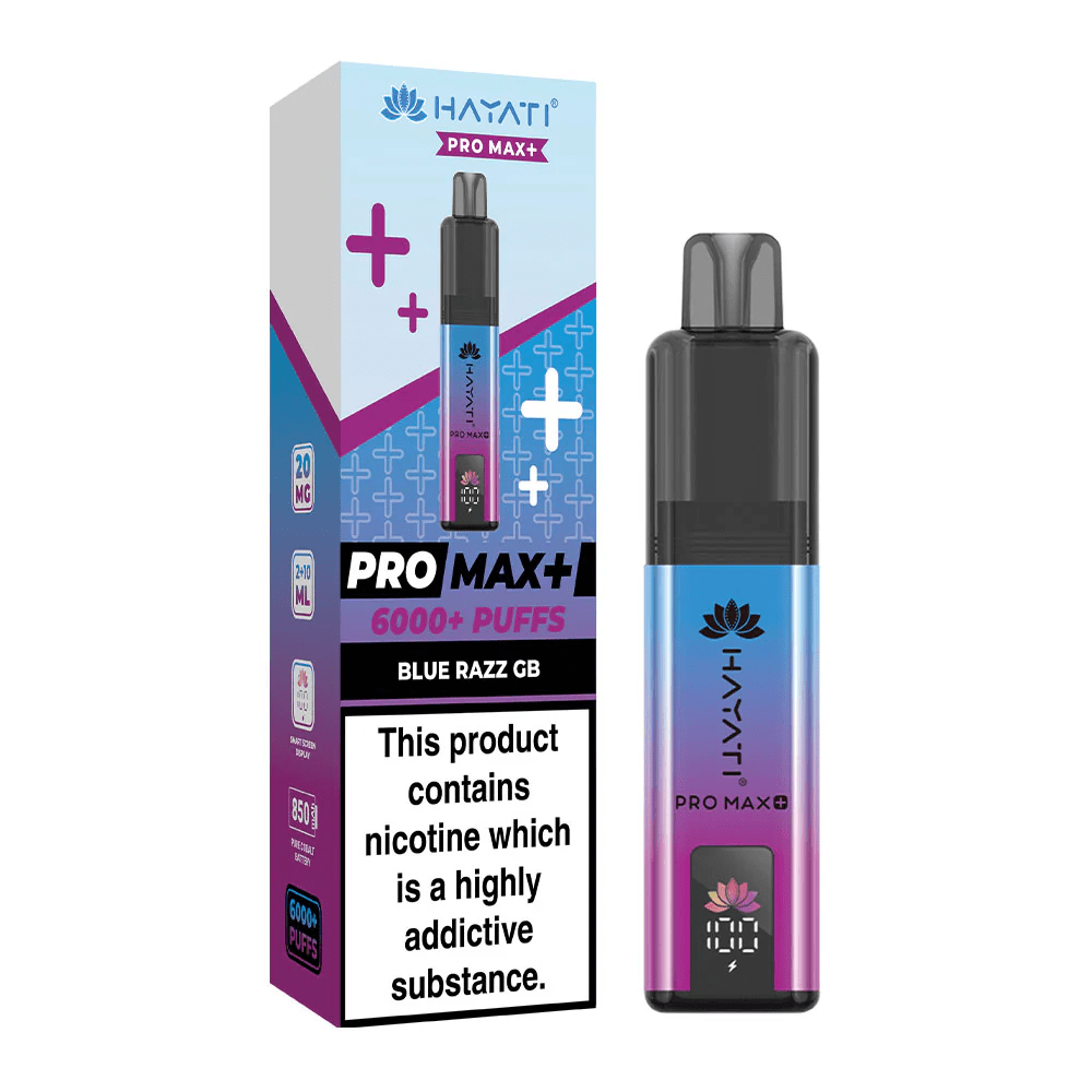 Hayati Pro Max Plus 6000 Puffs Disposable Vape (2025 Qualified)