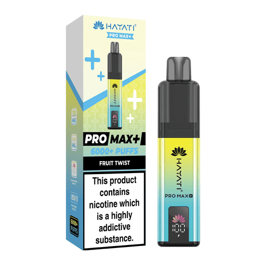 Hayati Pro Max Plus 6000 Puffs Disposable Vape (2025 Qualified)