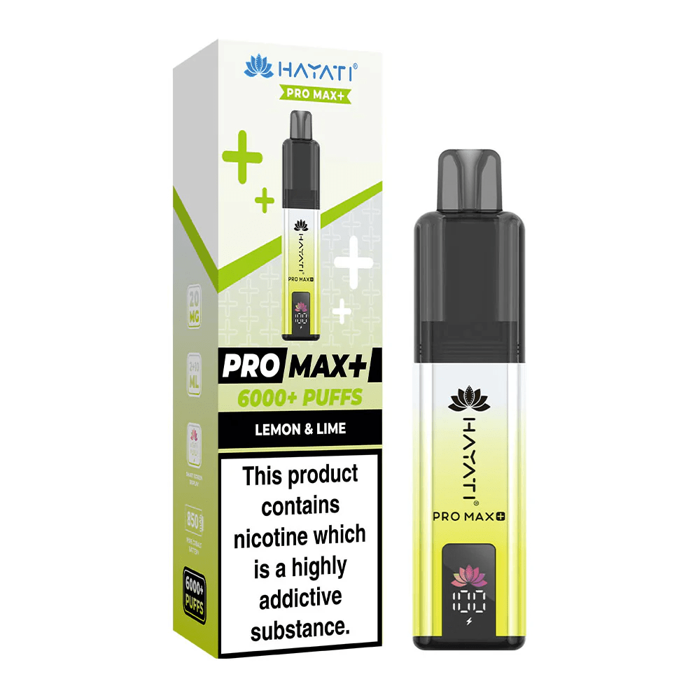 Hayati Pro Max Plus 6000 Puffs Disposable Vape (2025 Qualified)