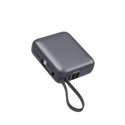 Power Bank Proove Moon Rock 22.5W 10000mAh With Integrated Charging Cables Type-C/Apple