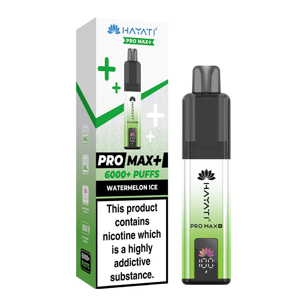 Hayati Pro Max Plus 6000 Puffs Disposable Vape (2025 Qualified)