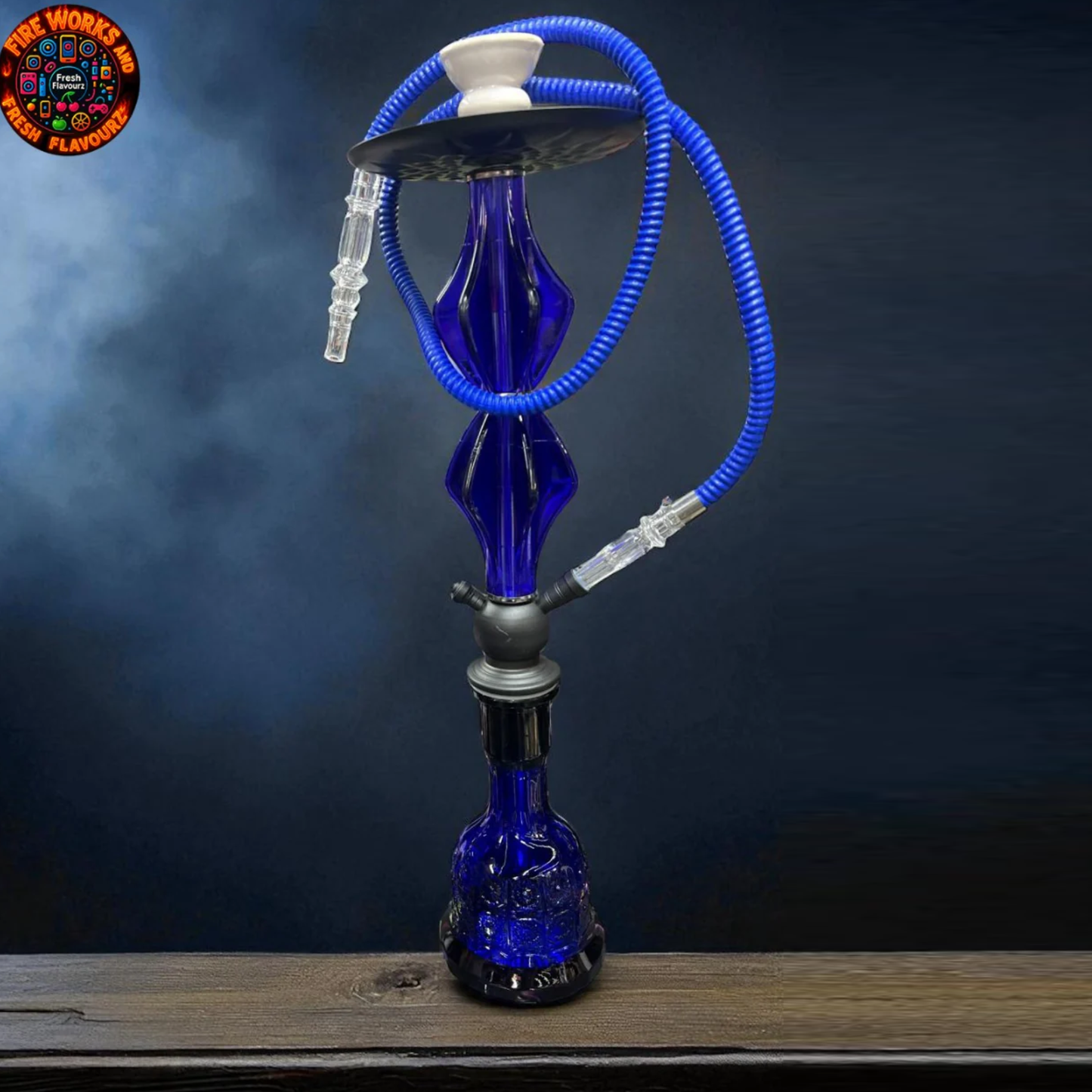 Blue Shisha Pipe